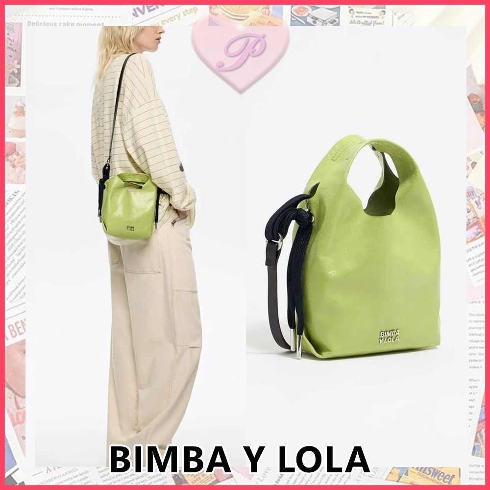 【BIMBA Y LOLA】2Wayレザー製トートバッグ