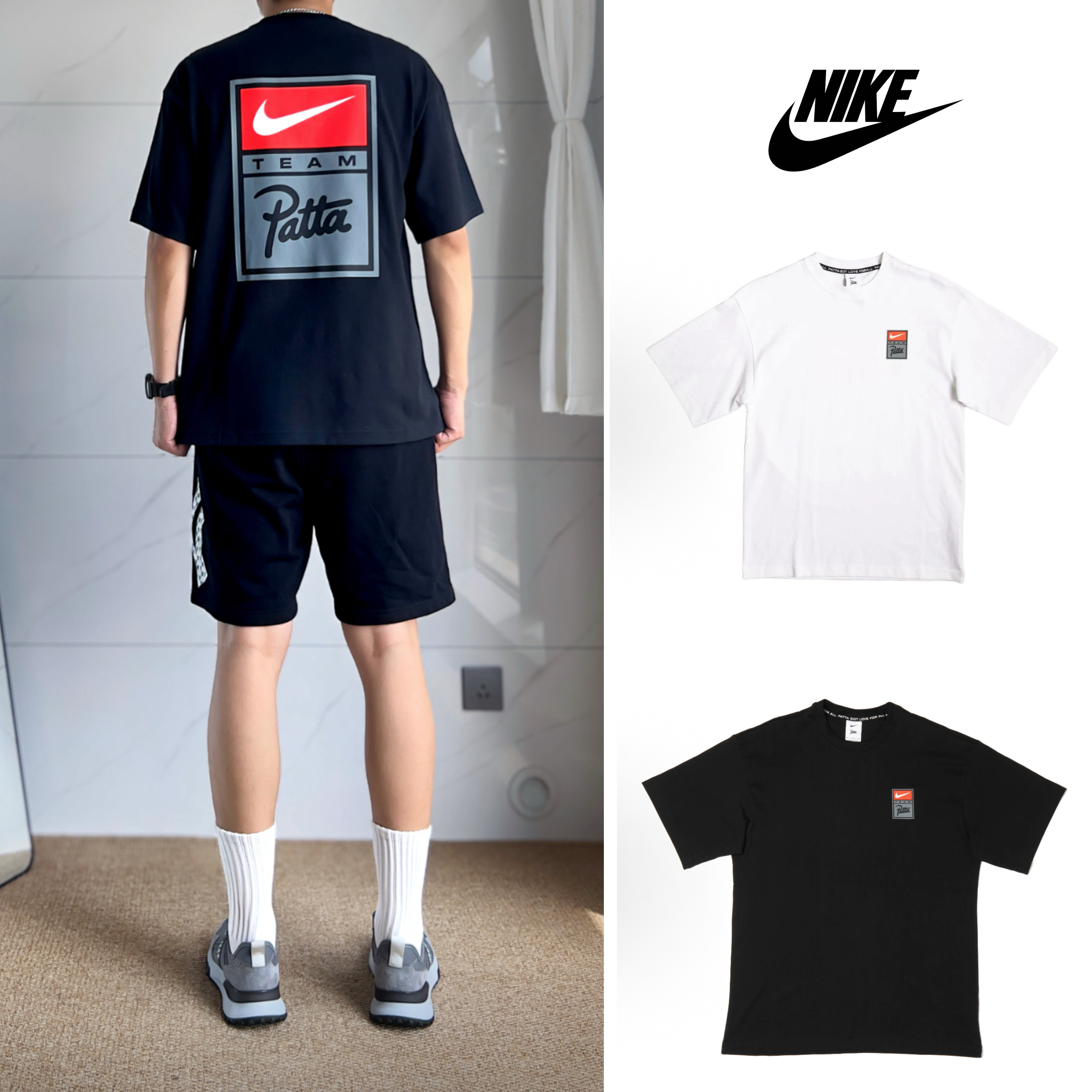 【Nike】25SS★2COLOR 限定感◎PattaコラボロゴTシャツ★