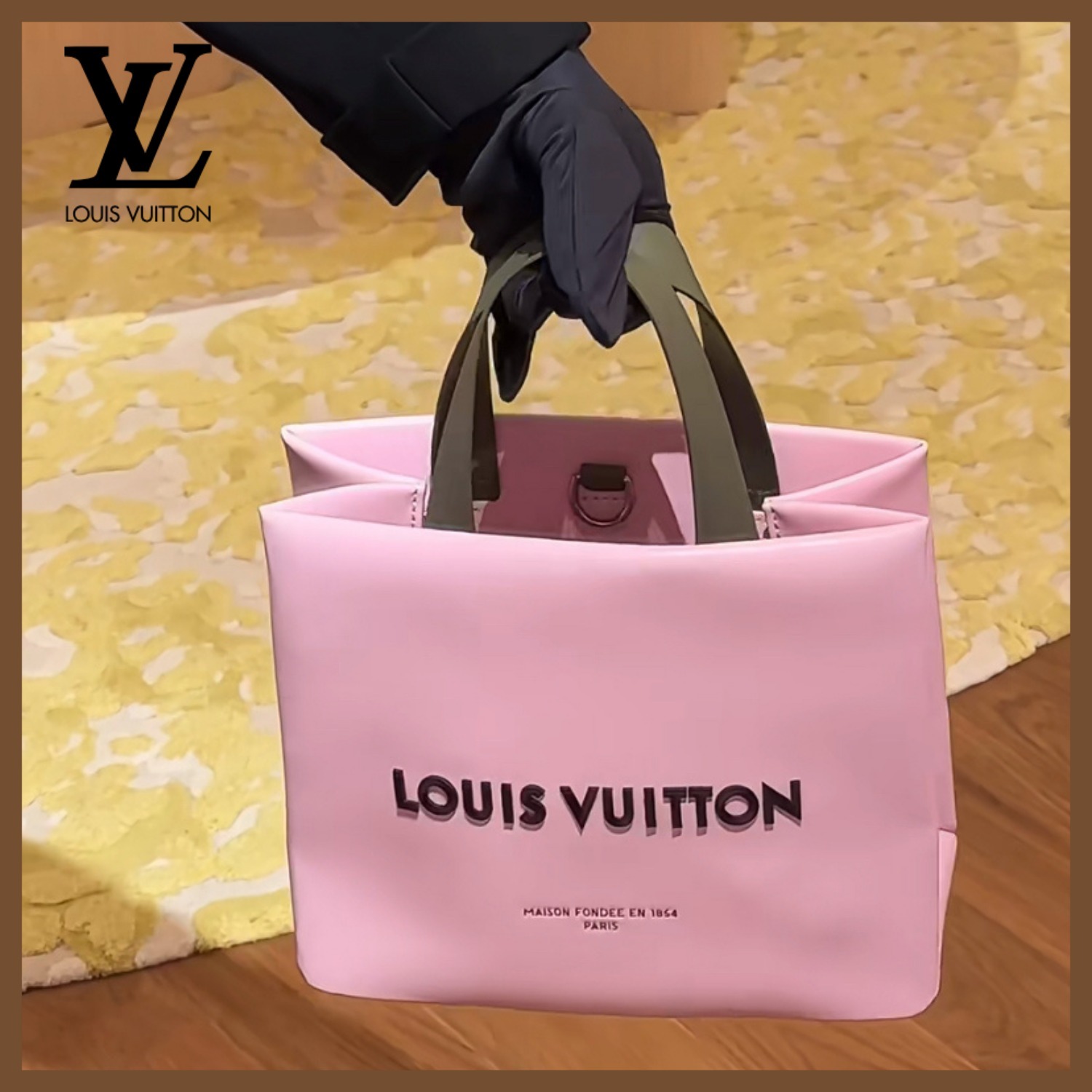 【明るいカラーがキュート♡】Louis Vuitton トートバック