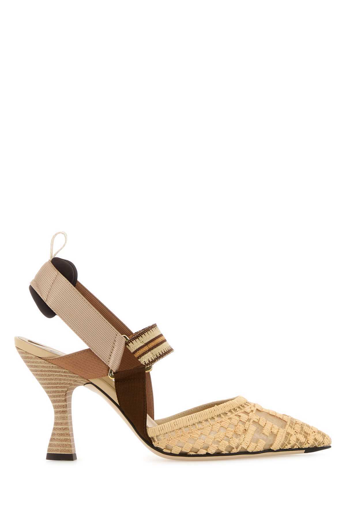 パンプス FENDI Multicolor Colibr?? Pumps