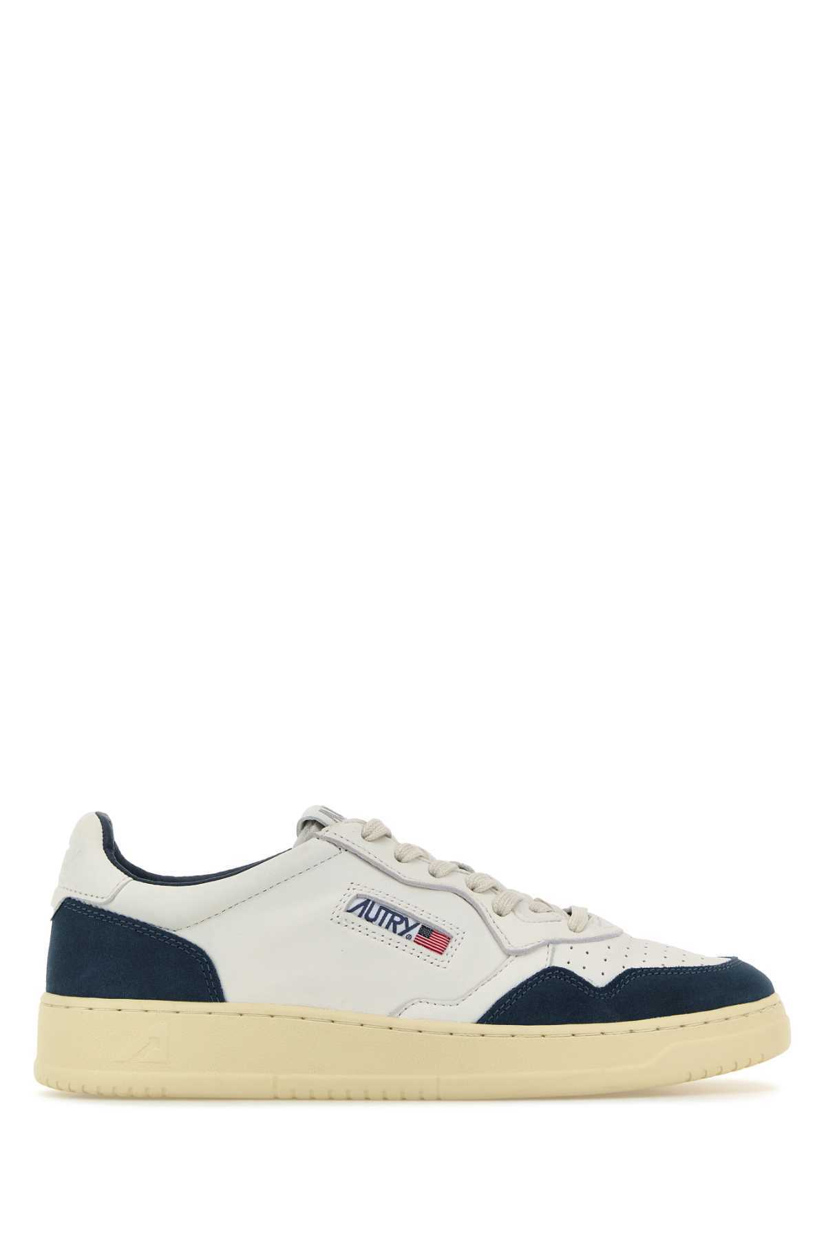 スニーカー AUTRY Two-Tone Leather Medalist Sneakers
