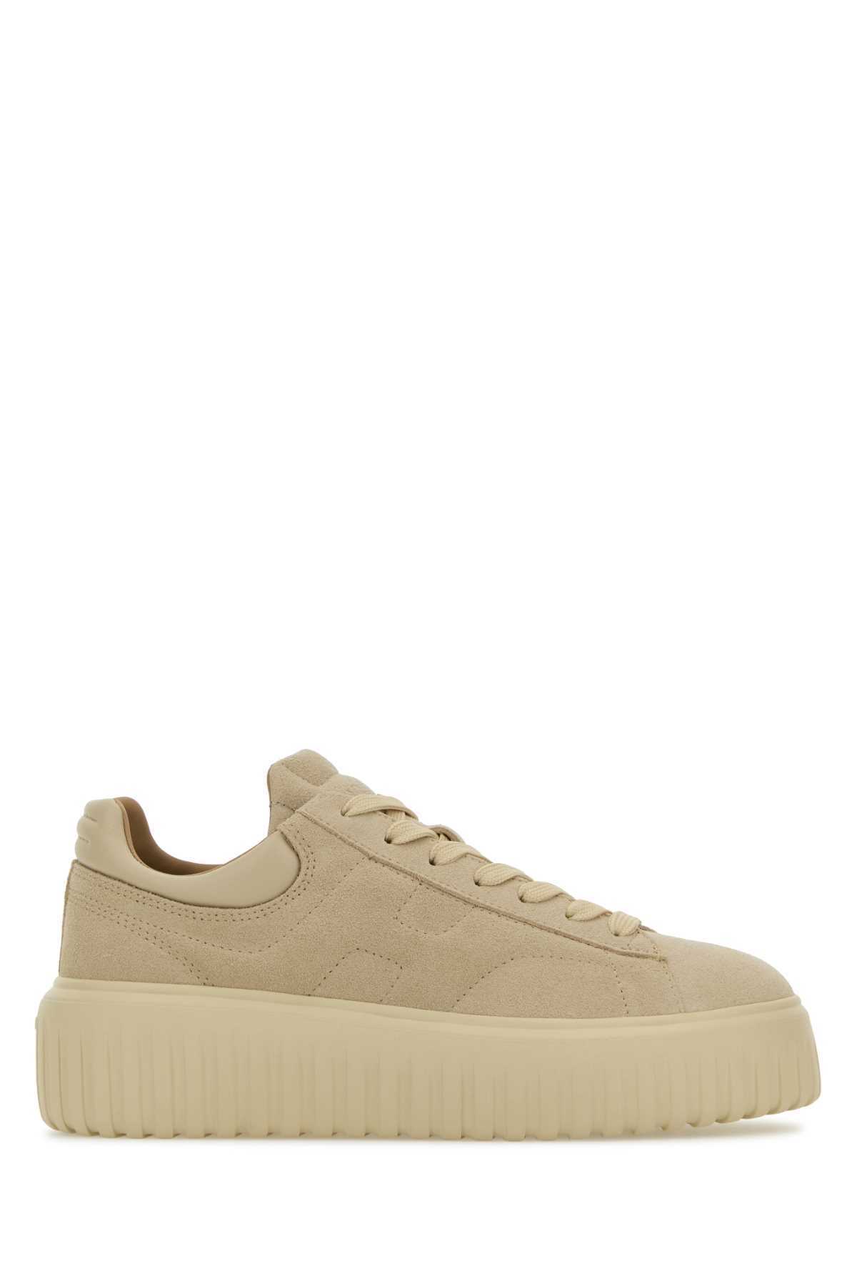 スニーカー HOGAN Sand Suede H-Stripes Sneakers