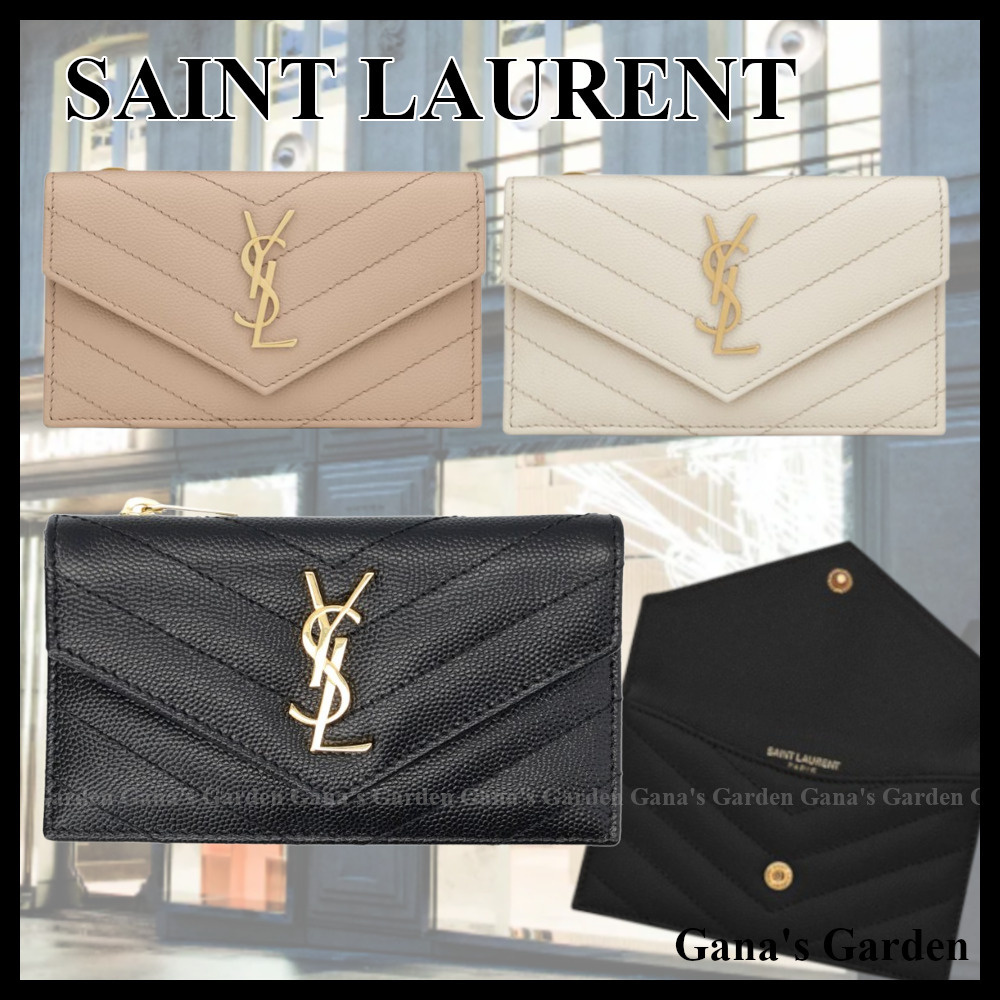 おすすめ♪【SAINT LAURENT】フラップカードケース モノグラム