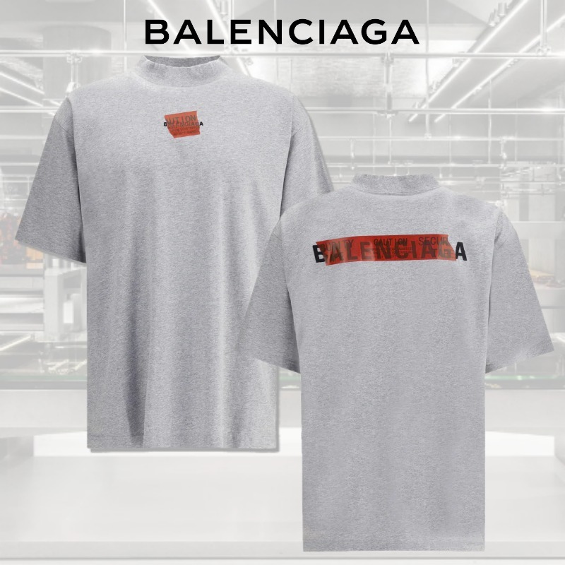 VIPSALE【BALENCIAGA】バックモチーフTシャツ