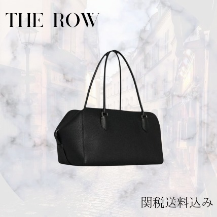 【The Row】EW Bowling Bag レザー ブラック