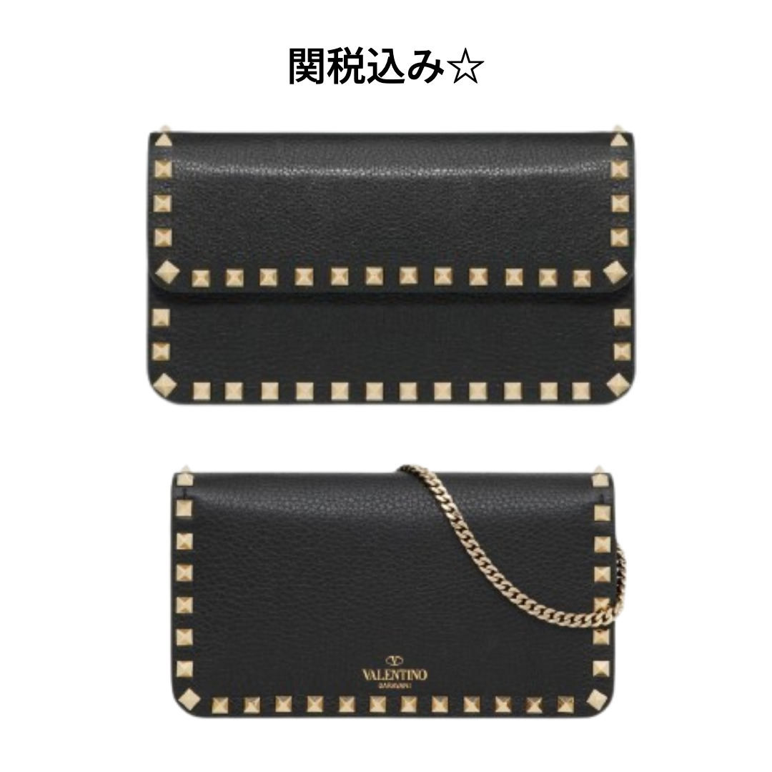 VIP☆関税・送料込み【VALENTINO】 ロックスタッズ ショルダー