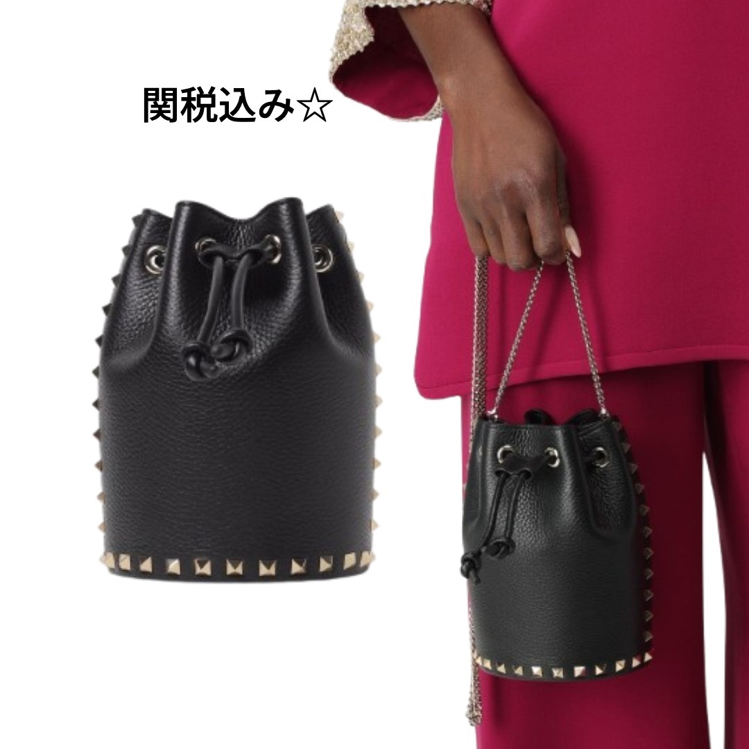 VIP☆関税・送料込み【VALENTINO】ロックスタッズ ショルダー