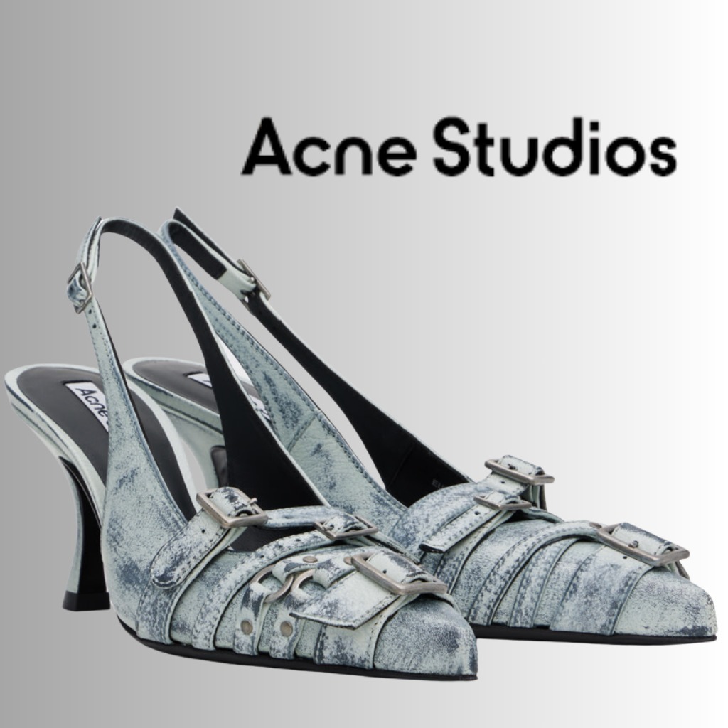 【Acne Studios】国内発送★レザーヒール