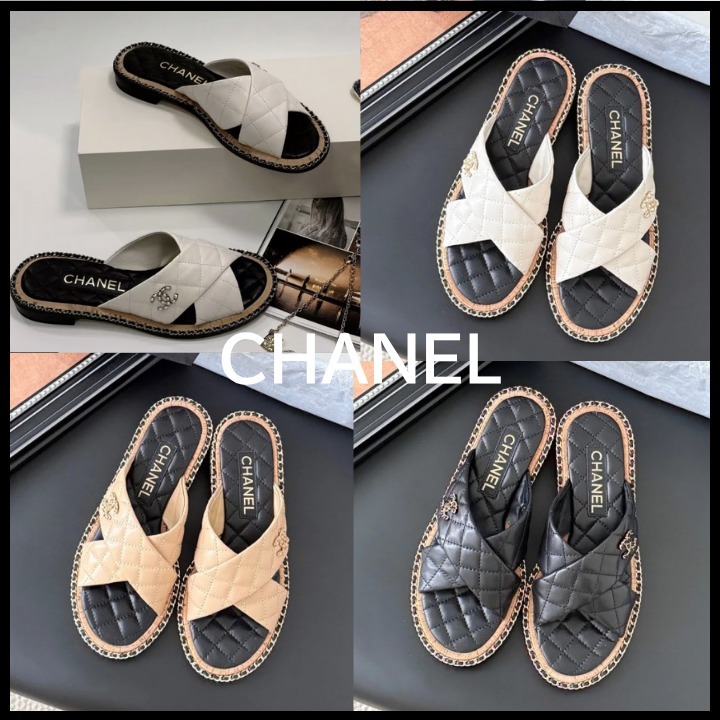 【さっと履けてお洒落♪】CHANEL サンダル 25A