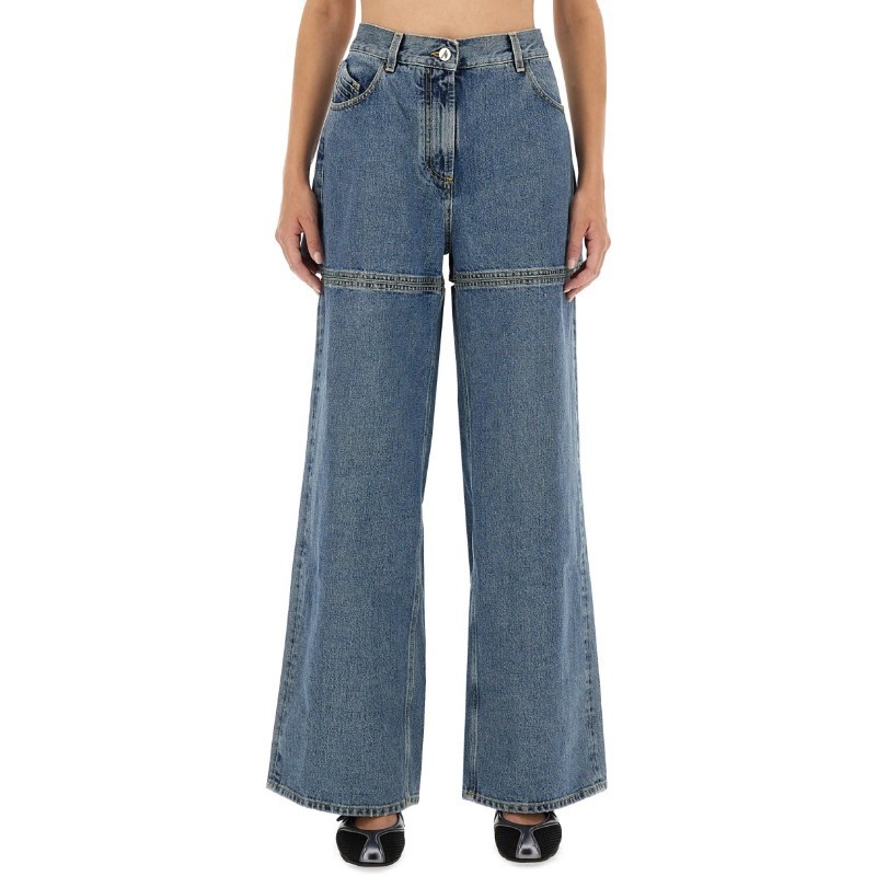 デニム・ジーパン THE ATTICO FW25 LONG DENIM JEANS (251WCP00277 DDD085AA024)