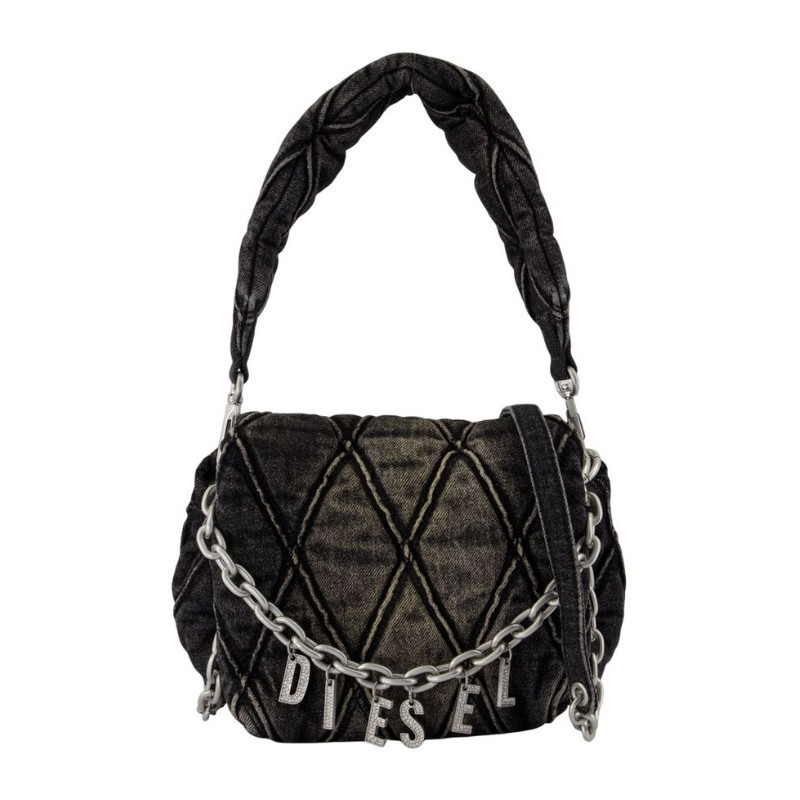 ショルダーバッグ・ポシェット DIESEL Charm-D Small Shoulder Bag - DIESEL - Cotton - Black