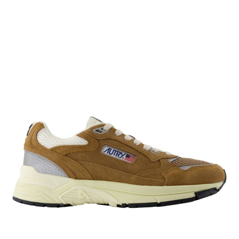 スニーカー AUTRY Hyperway Sneakers - Autry - Leather - Khaki