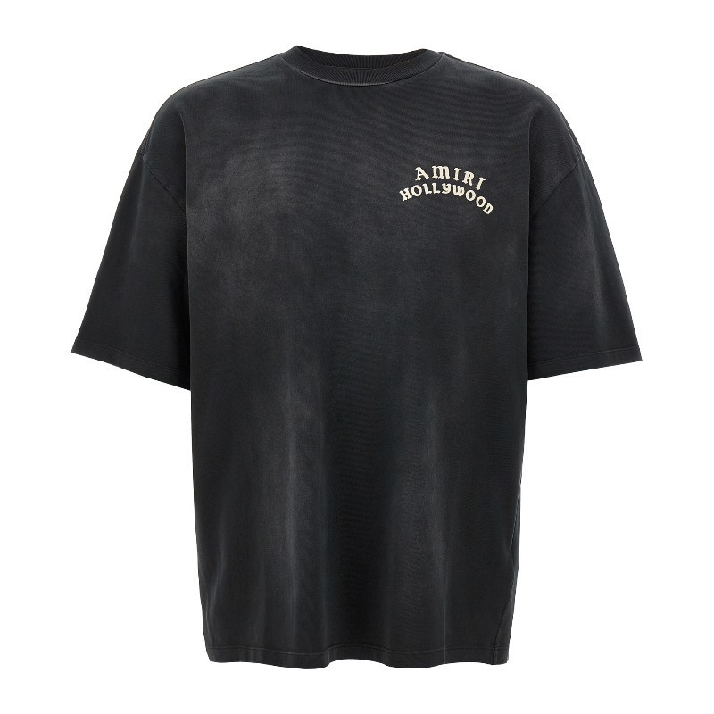 Tシャツ・カットソー AMIRI FW25 'Amiri Hollywood' T-shirt (AMJYTE1204 BLACK)