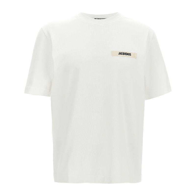 Tシャツ・カットソー JACQUEMUS 'Gros Grain' T-shirt (25HTSM00133AJ00226 100)