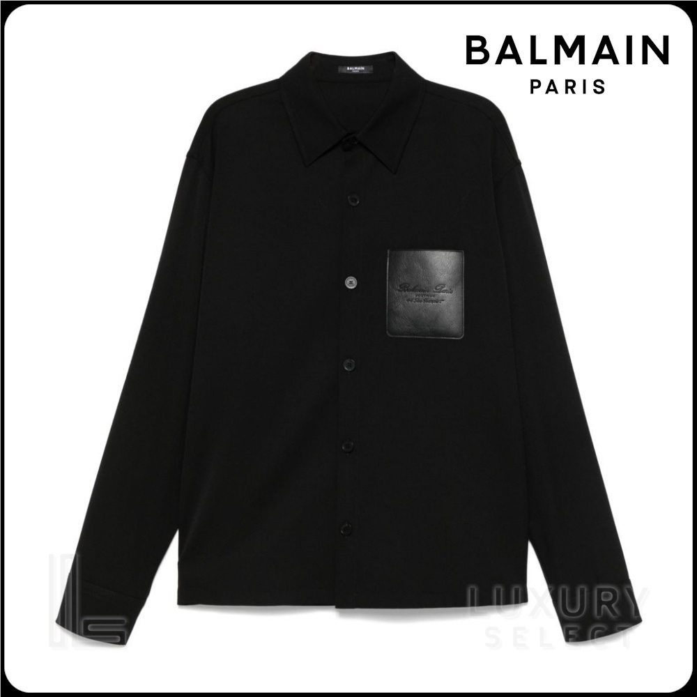 【Balmain】LS SHIRT◆EH1HS391WB01