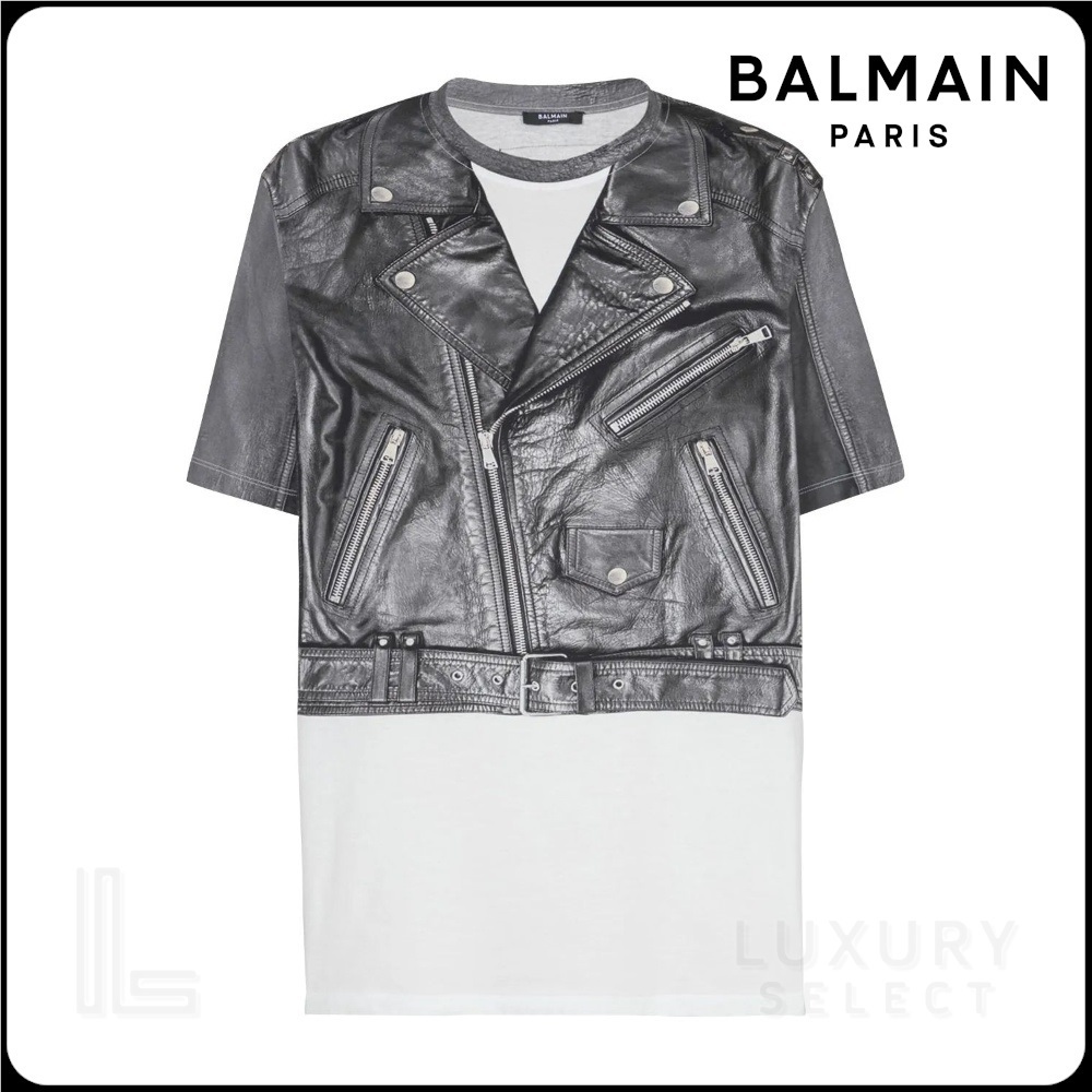 【Balmain】LOOSE SS TSHIRT◆EH1EG010GE40