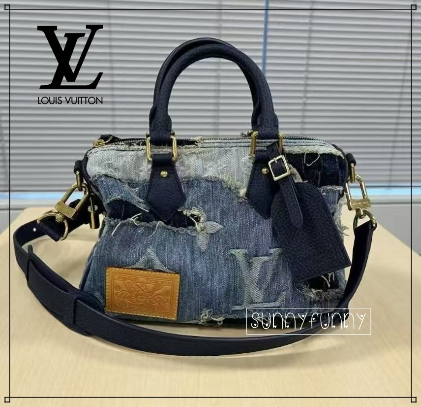 《Nigoコラボ★》Louis Vuitton スピーディ ショルダーバッグ25