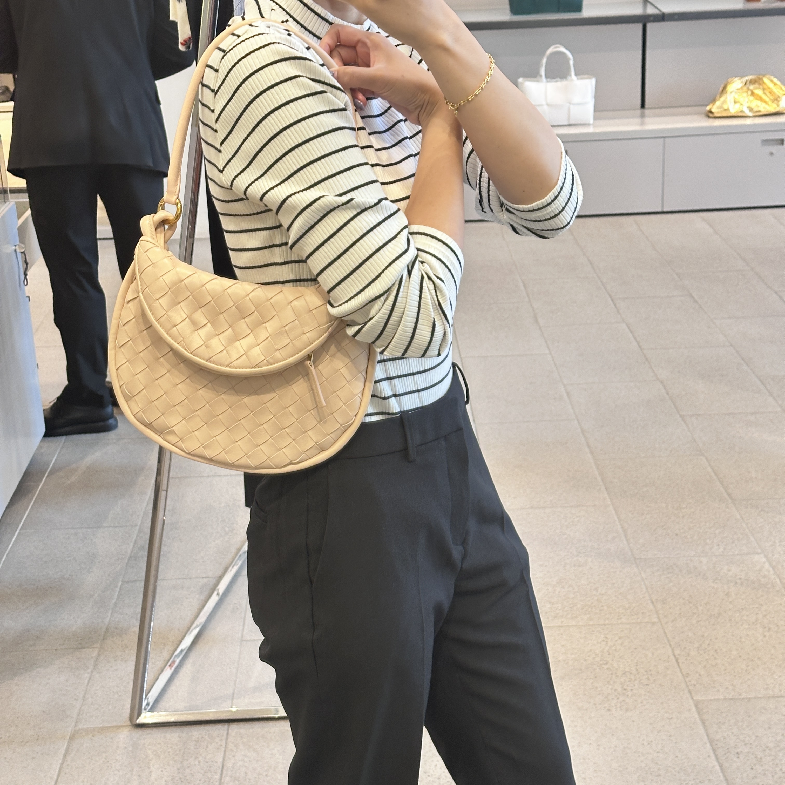 【 BOTTEGA VENETA 】SMALL GEMELLI ホーボーバッグ