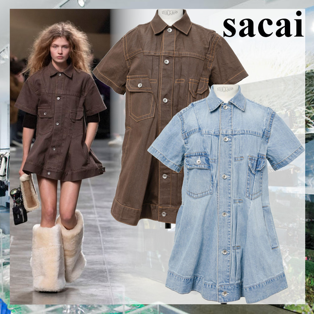 国内より1WEEK【sacai】Denim Dress