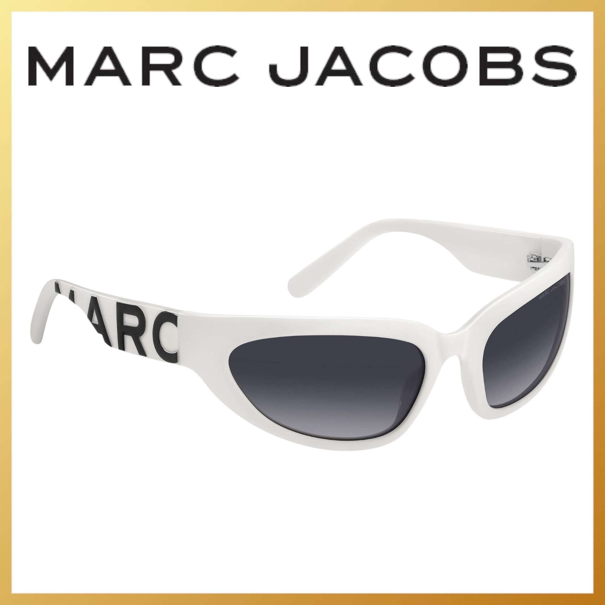 ● MARC JACOBS ● サングラス White / Grey / 61mm