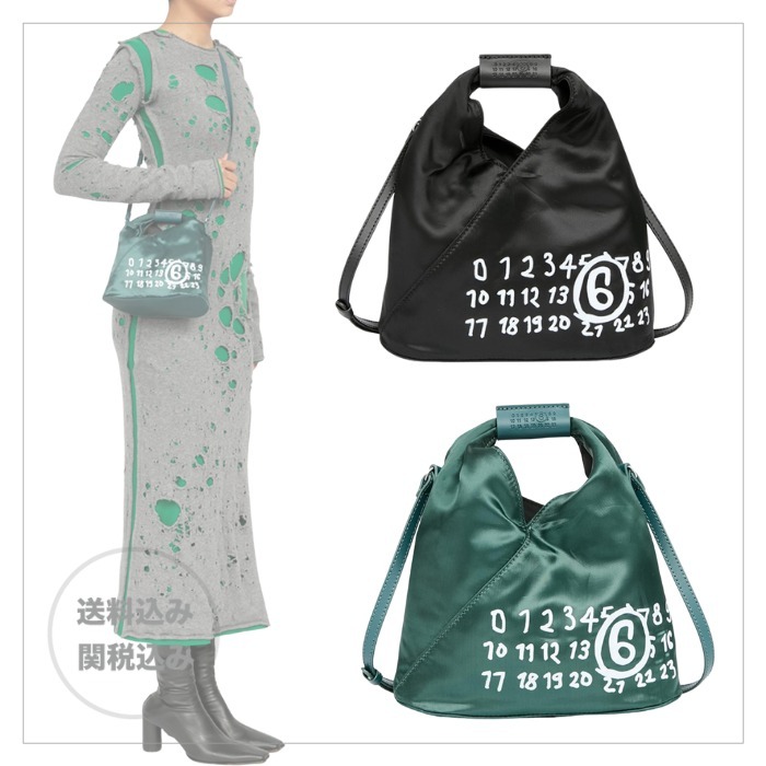 【MM6 Maison Margiela】Japanese ロゴ クロスボディバッグ