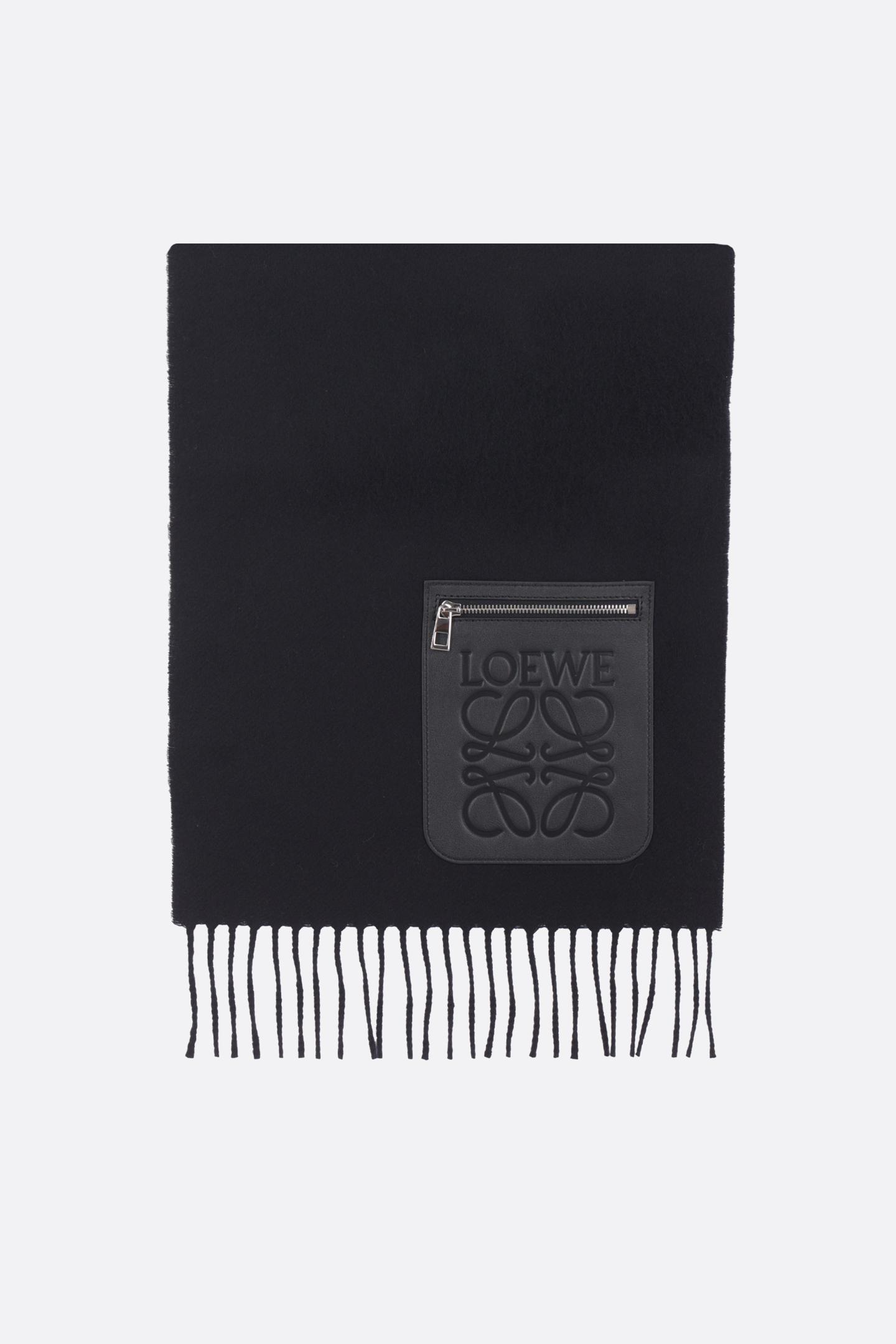 【関税&送料込】Loewe Wool And Cashmere Scarf With Pocket