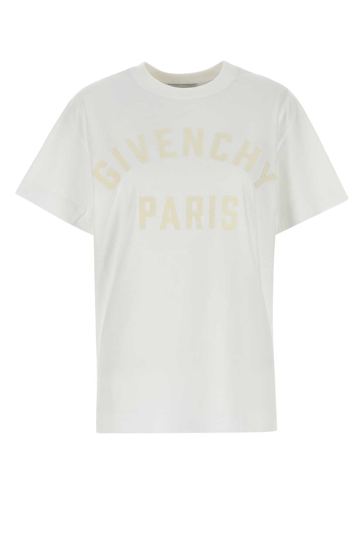【関税&送料込】Givenchy White Cotton Oversize T-Shirt