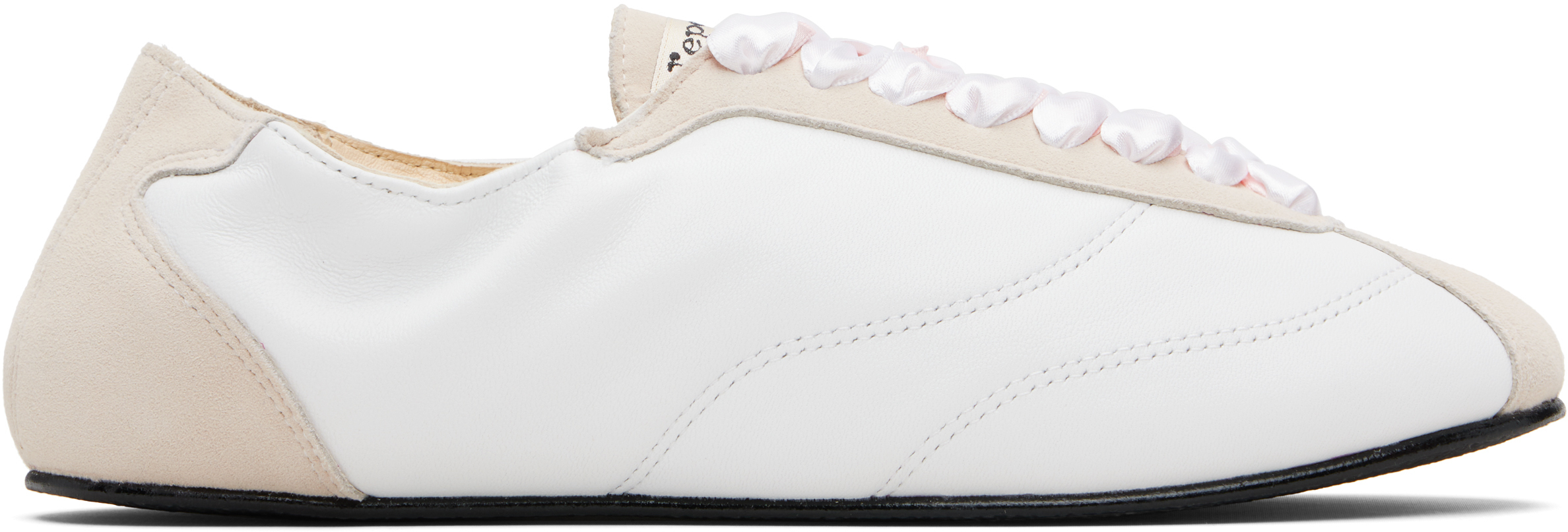 【関税込み】Repetto ホワイト Silk Tennis スニーカー