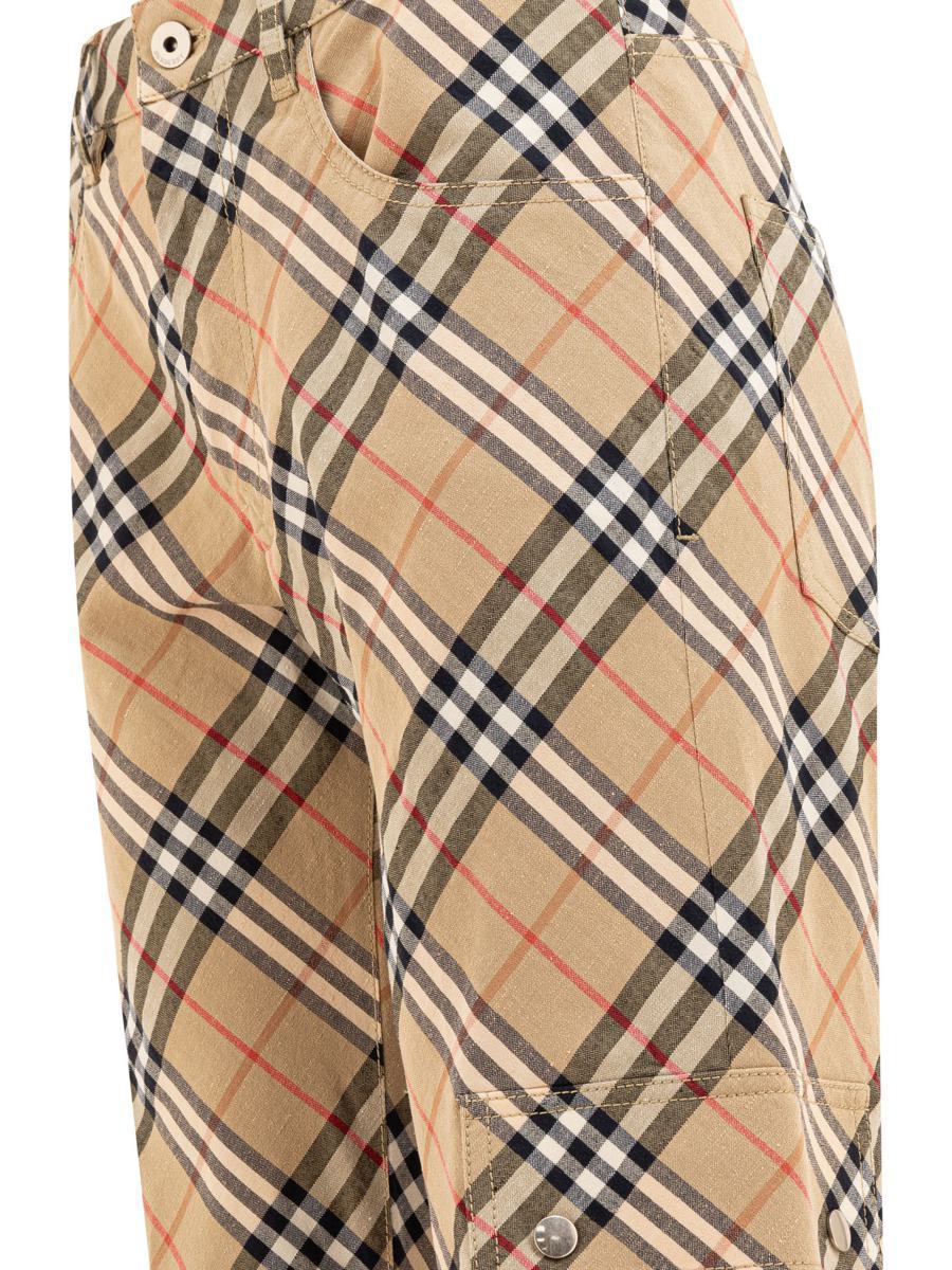 【関税＆送料込み】Burberry \"Check\" Cargo Trousers