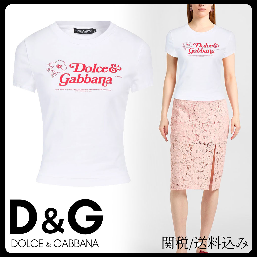 Tシャツ【DOLCE&GABBANA】関税送料込み ストレッチ素材 コットン