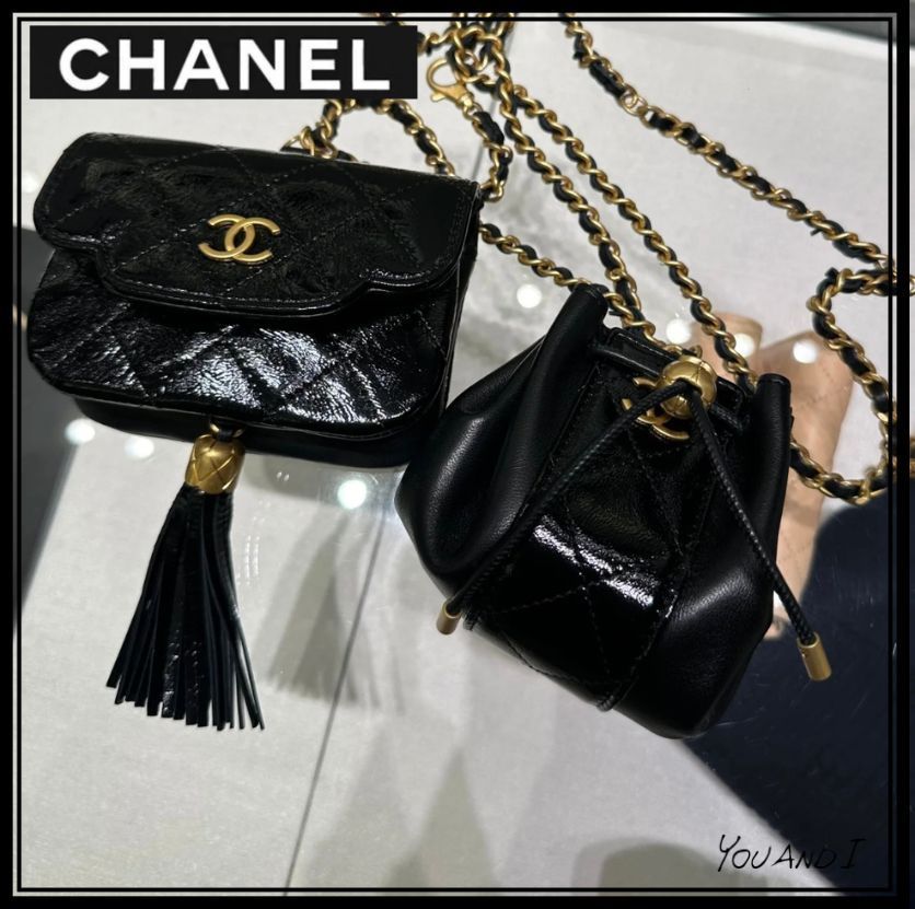 《視線を奪うミニサイズ》【CHANEL】ベルト バッグ