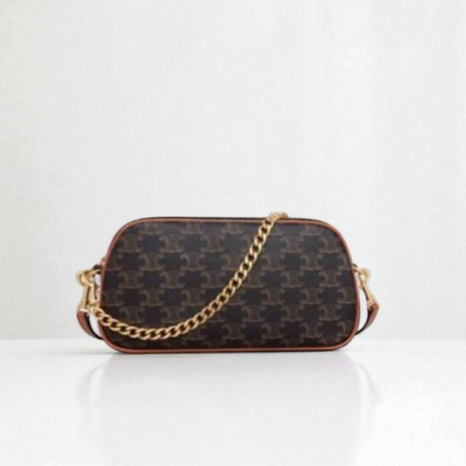 直営店‐CELINE‐ かわいい☆ Triomphe Canvas ショルダーバッグ
