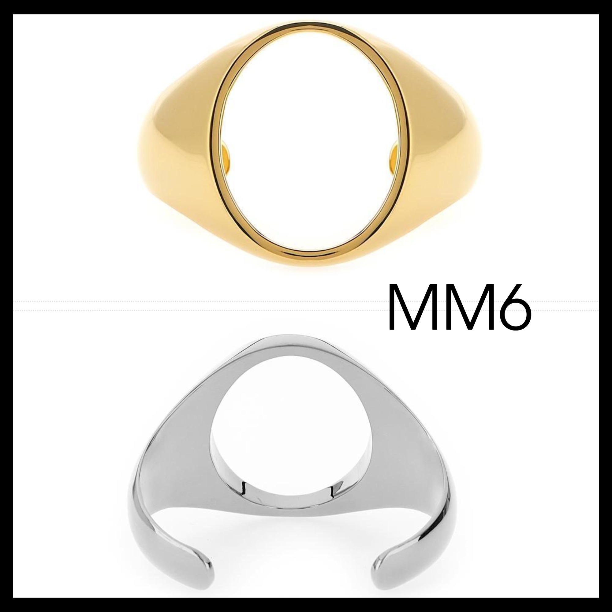 【MM6 Maison Margiela】Chevaliere bracelet オープンカフ
