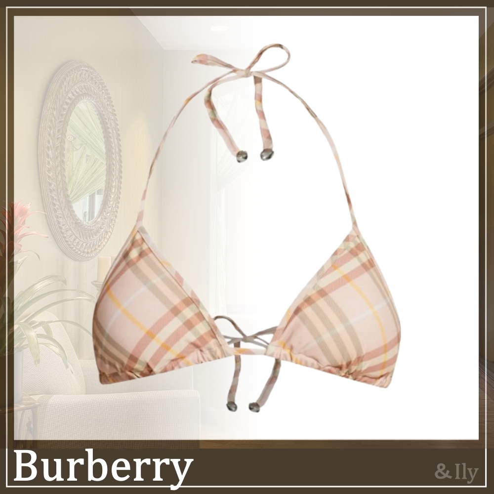 【送関込】Burberry☆バーバリー Check bikini bra