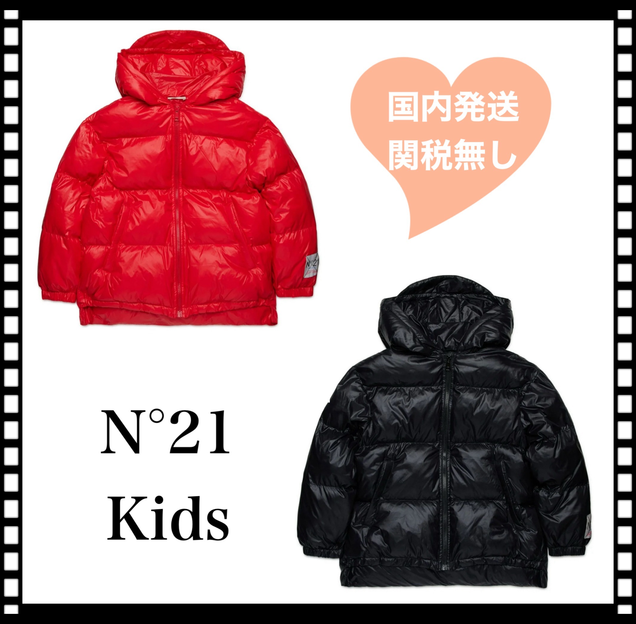 【国内発関税無】N°21 ヌメロ キッズ バックロゴジャケット