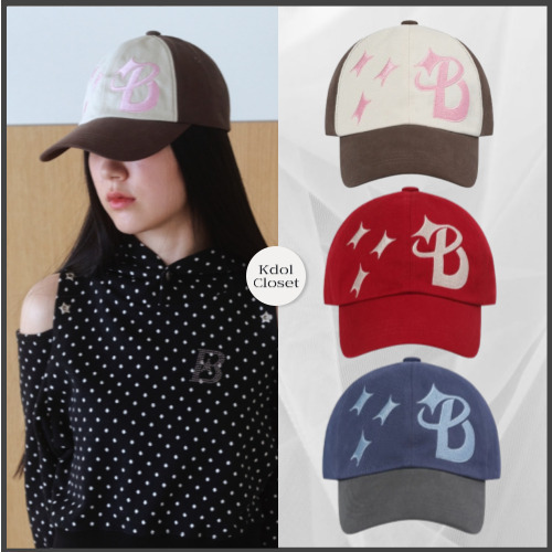 韓国人気[BAUF] STARLIGHT BALL CAP スターライトボールキャップ