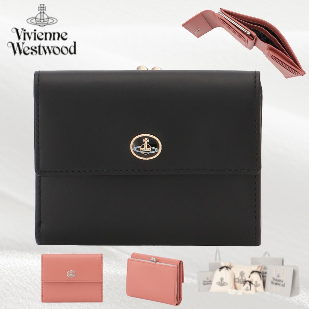 【Vivienne Westwood】VINTAGE ORB 口金二つ折り財布