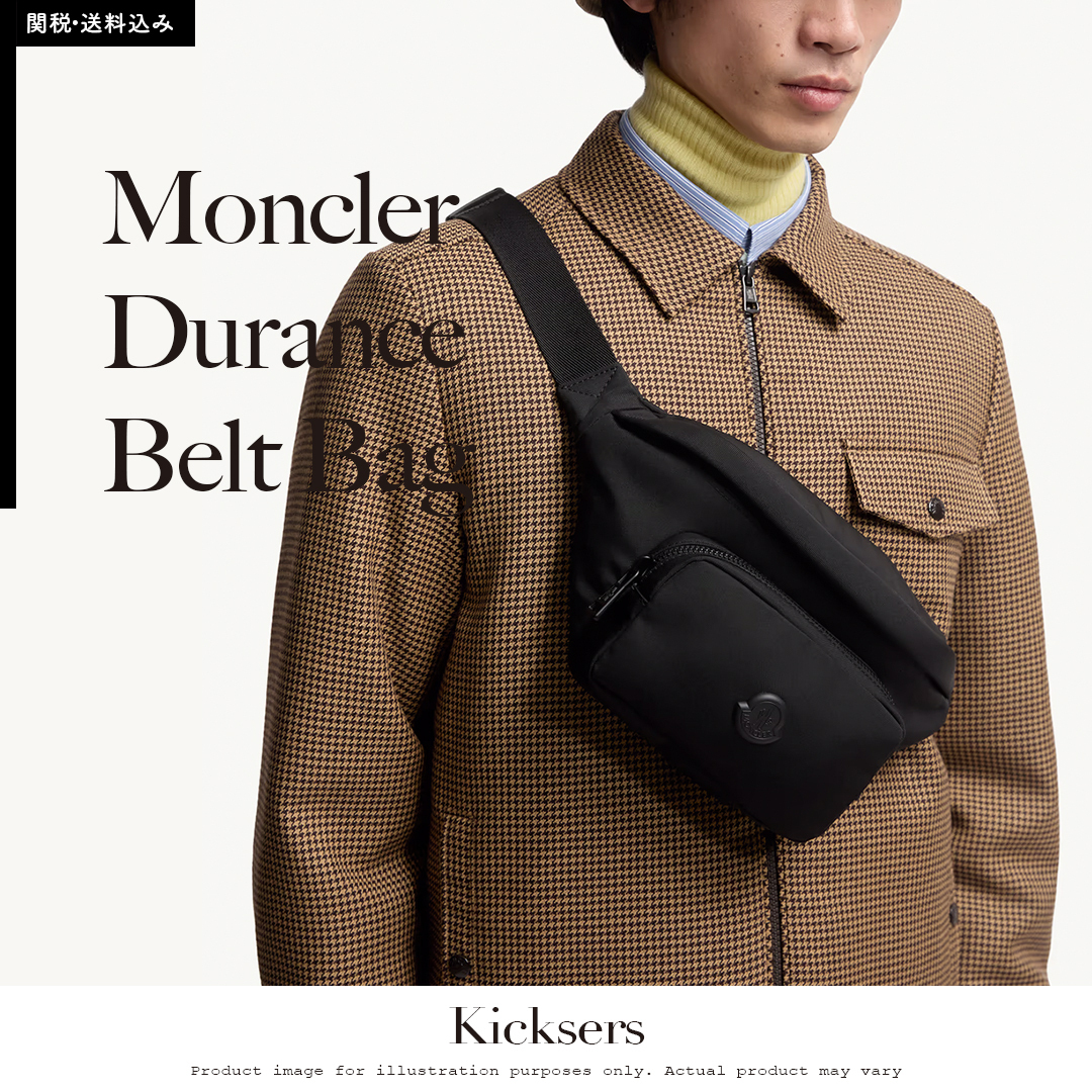 Moncler Durance Belt Bag Black デュランス ベルトバッグ