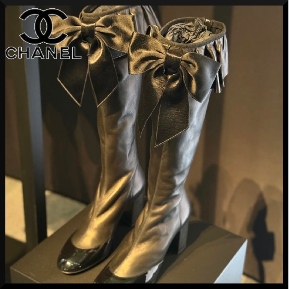 【脚長効果】 CHANEL ブーツ