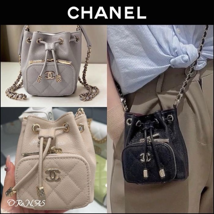 【可愛すぎるミニサイズ◎】CHANEL バケットバッグ ショルダー