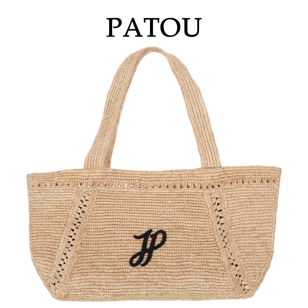【Patou】オープントップトートバッグ