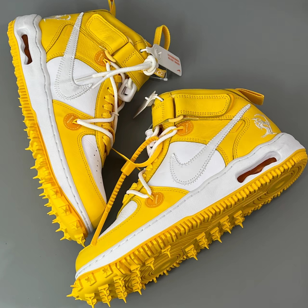 ★Off-White × Nike★ エアフォース1 ミッド SP レザー