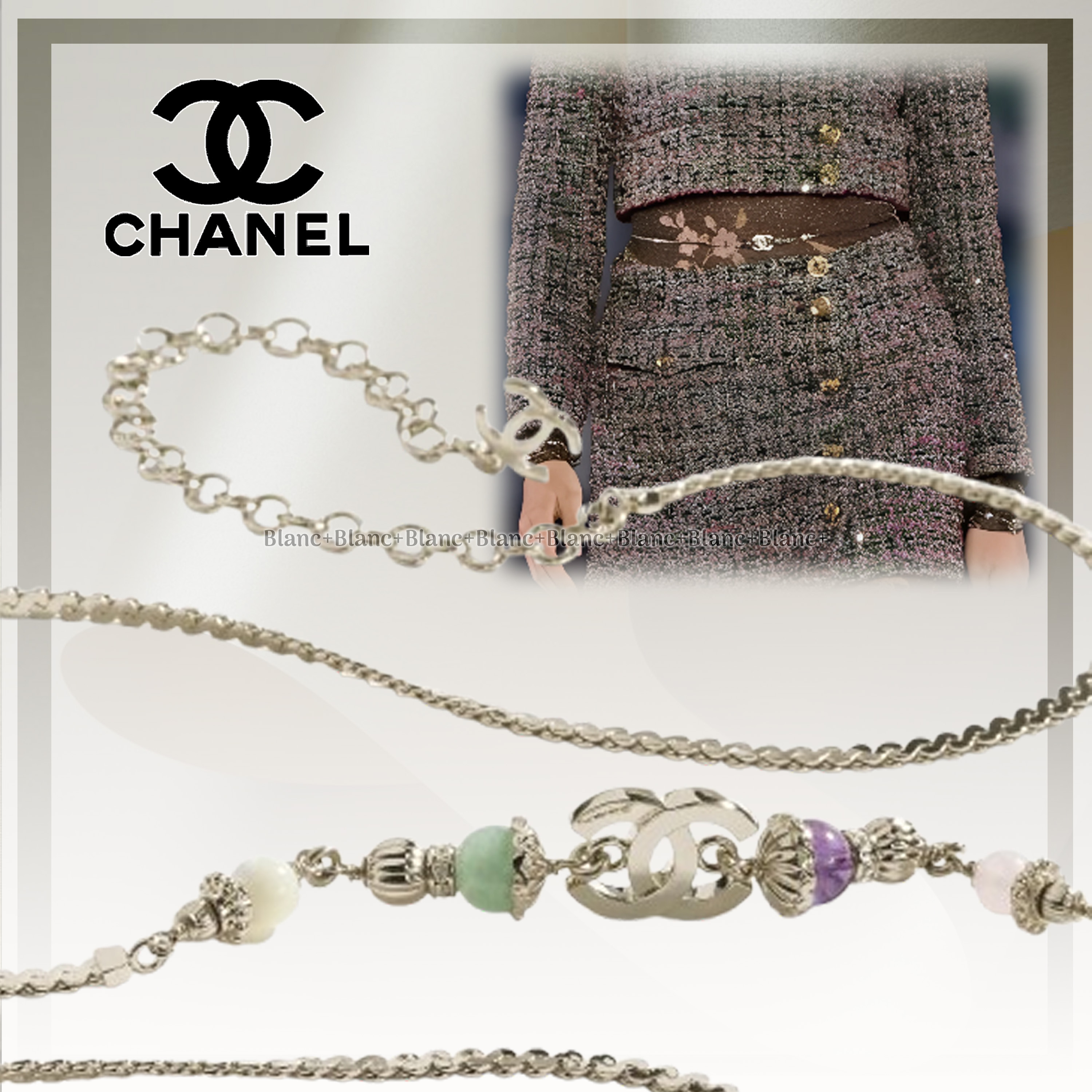 エキゾチックな煌めき♡【CHANEL】チェーンベルト