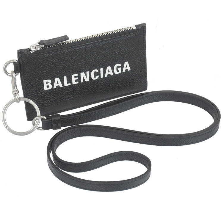 BALENCIAGA CASH カードケース付きキーリング 594548-1IZI3-1090