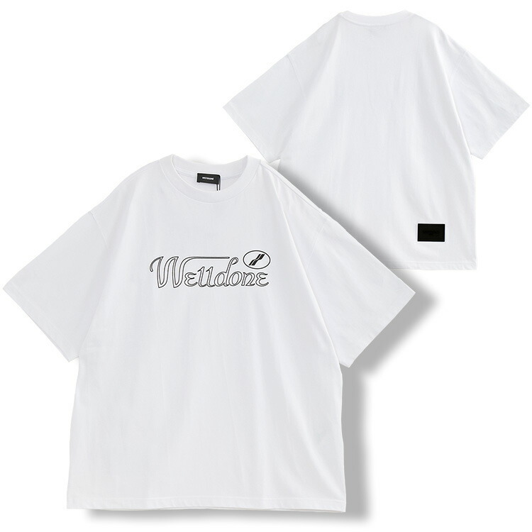 WE11DONE Tシャツ WD-TT3-22-851-U-WHITE