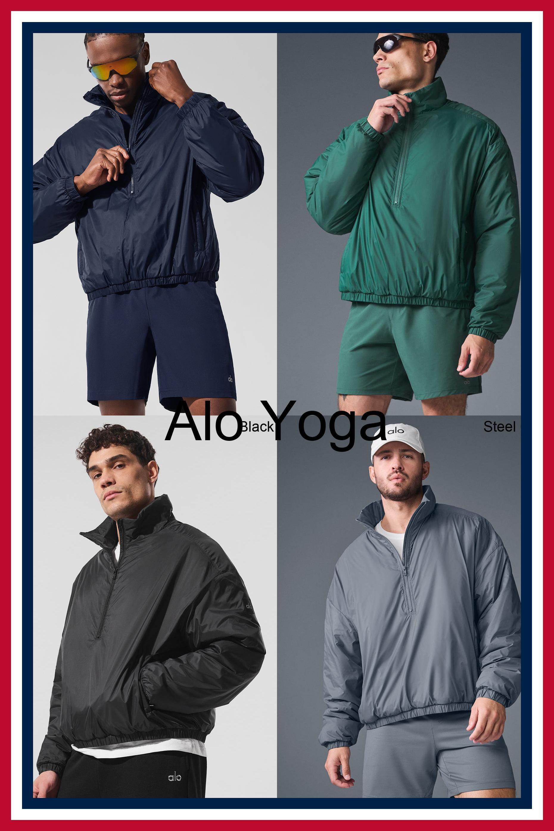 スウェット・トレーナー [Alo Yoga] Latitude Light Weight 1/2 Zip Pullover Jacket