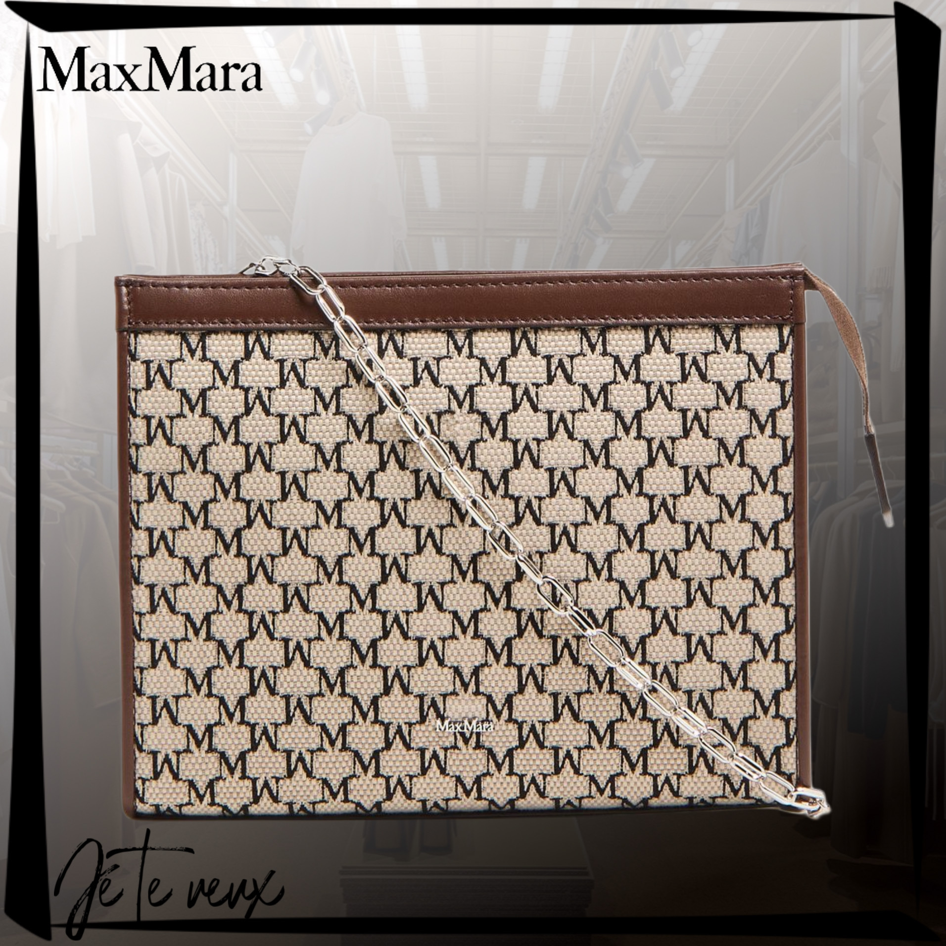 Max Mara ☆ MM チェーンバッグ  ☆関税送料込
