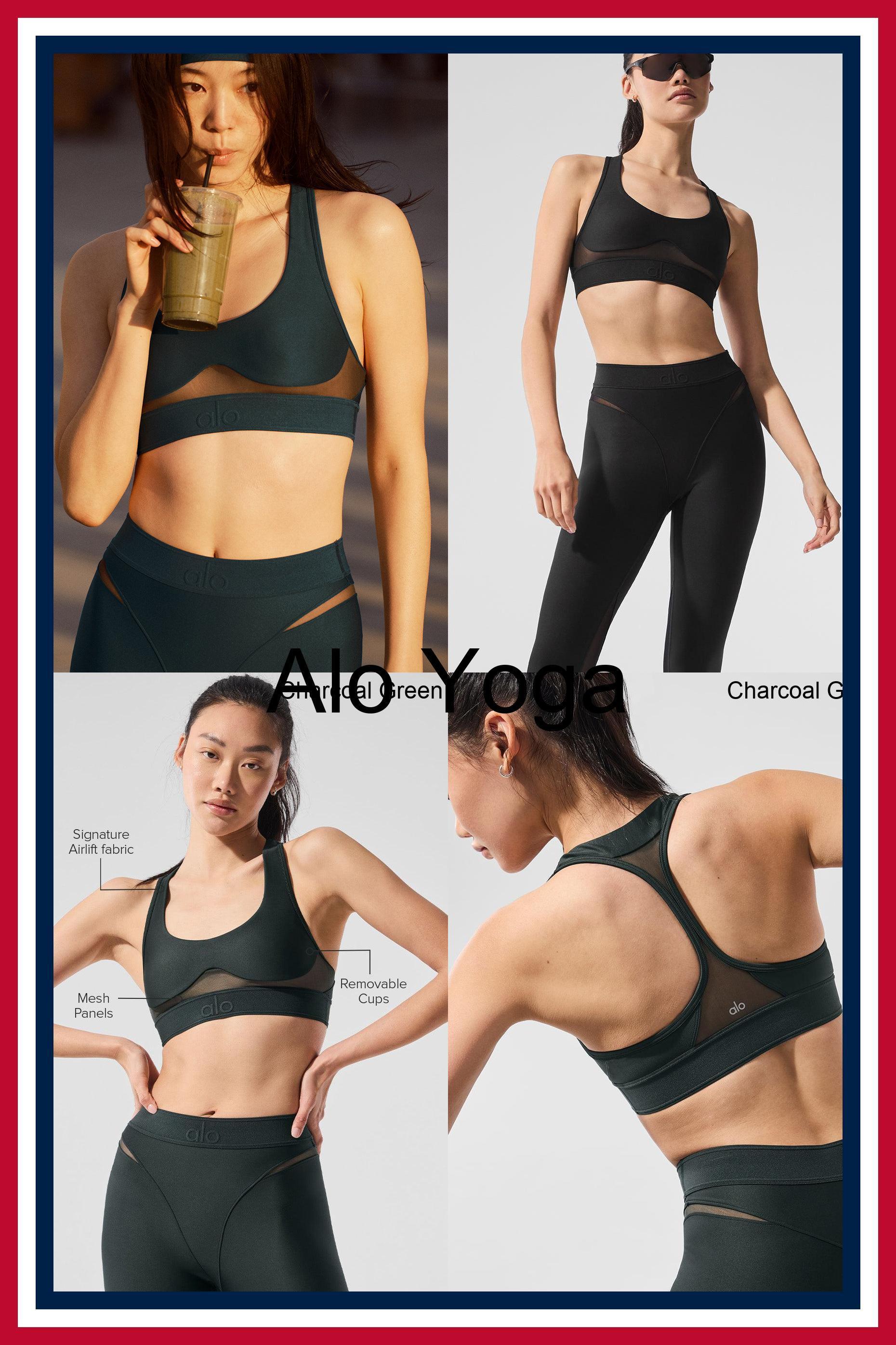 フィットネストップス [Alo Yoga] Airlift Rebel Bra