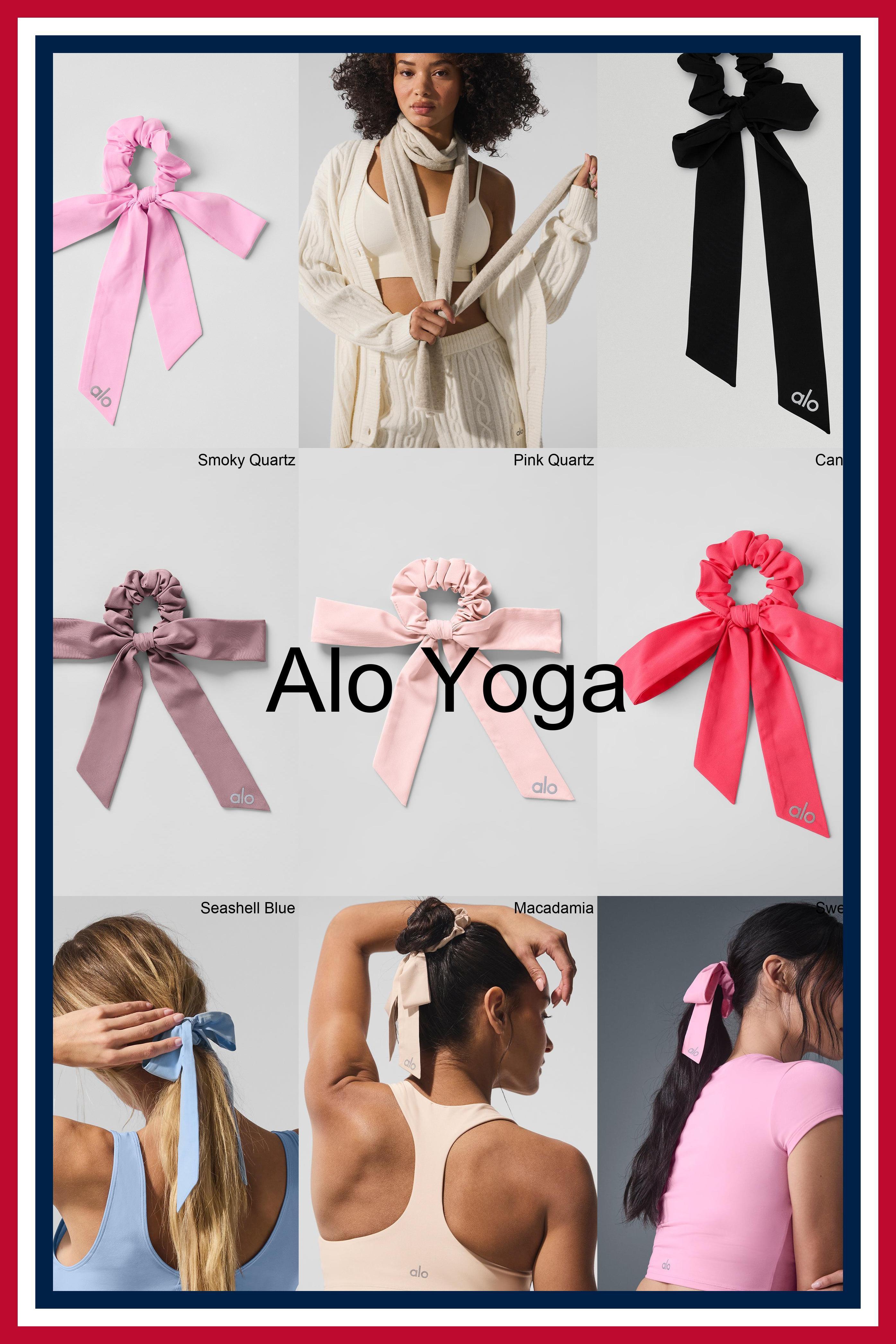 フィットネスアクセサリー [Alo Yoga] Love Knots Tie Scrunchie