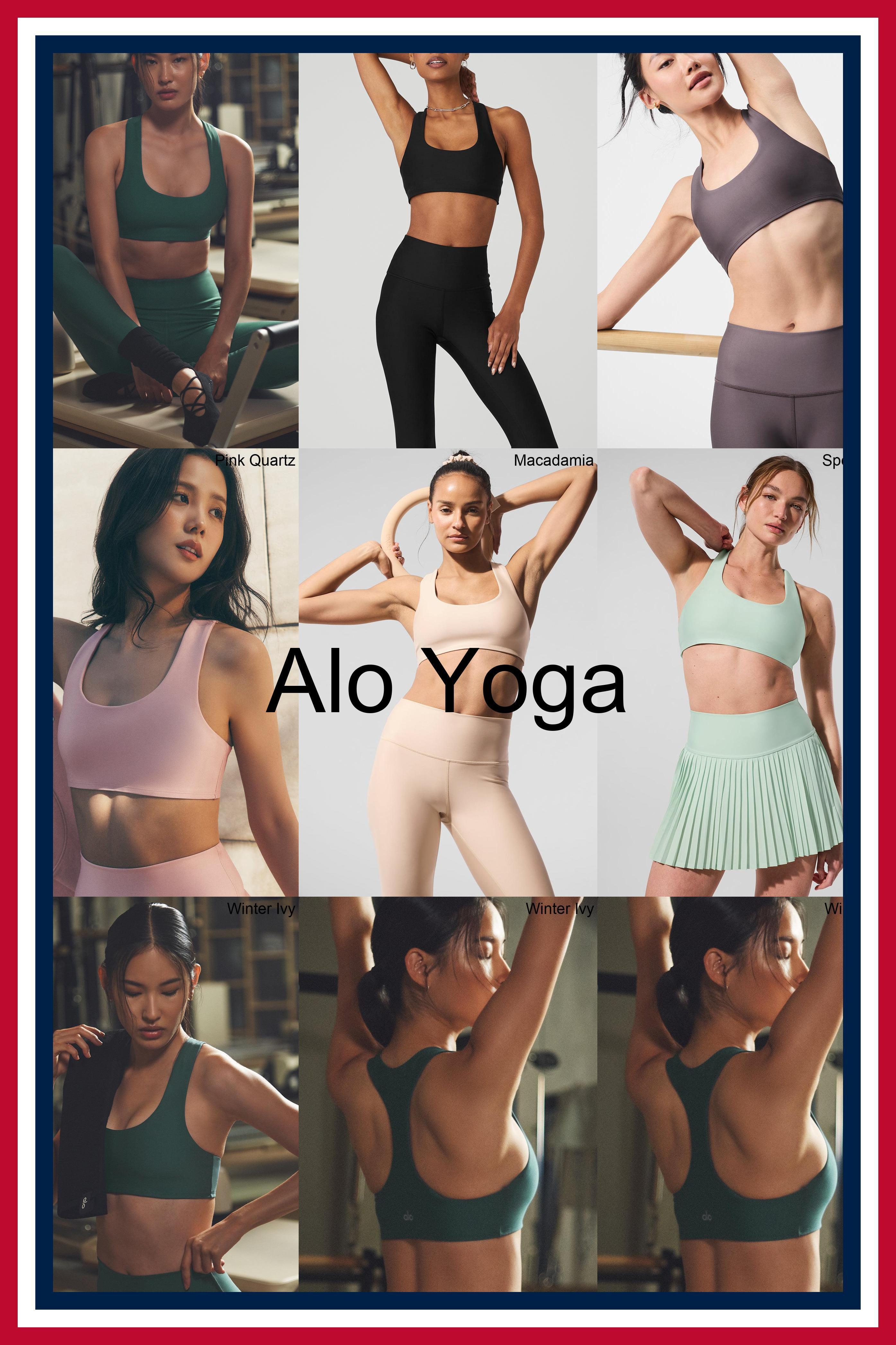 フィットネストップス [Alo Yoga] Airlift Advantage Racerback Bra